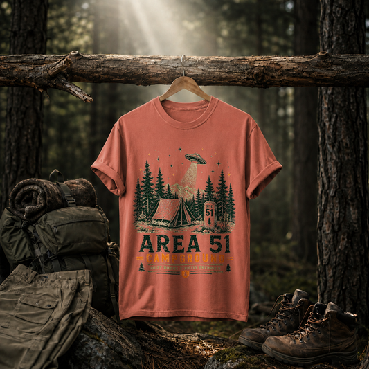 Area 51 Campground Tee