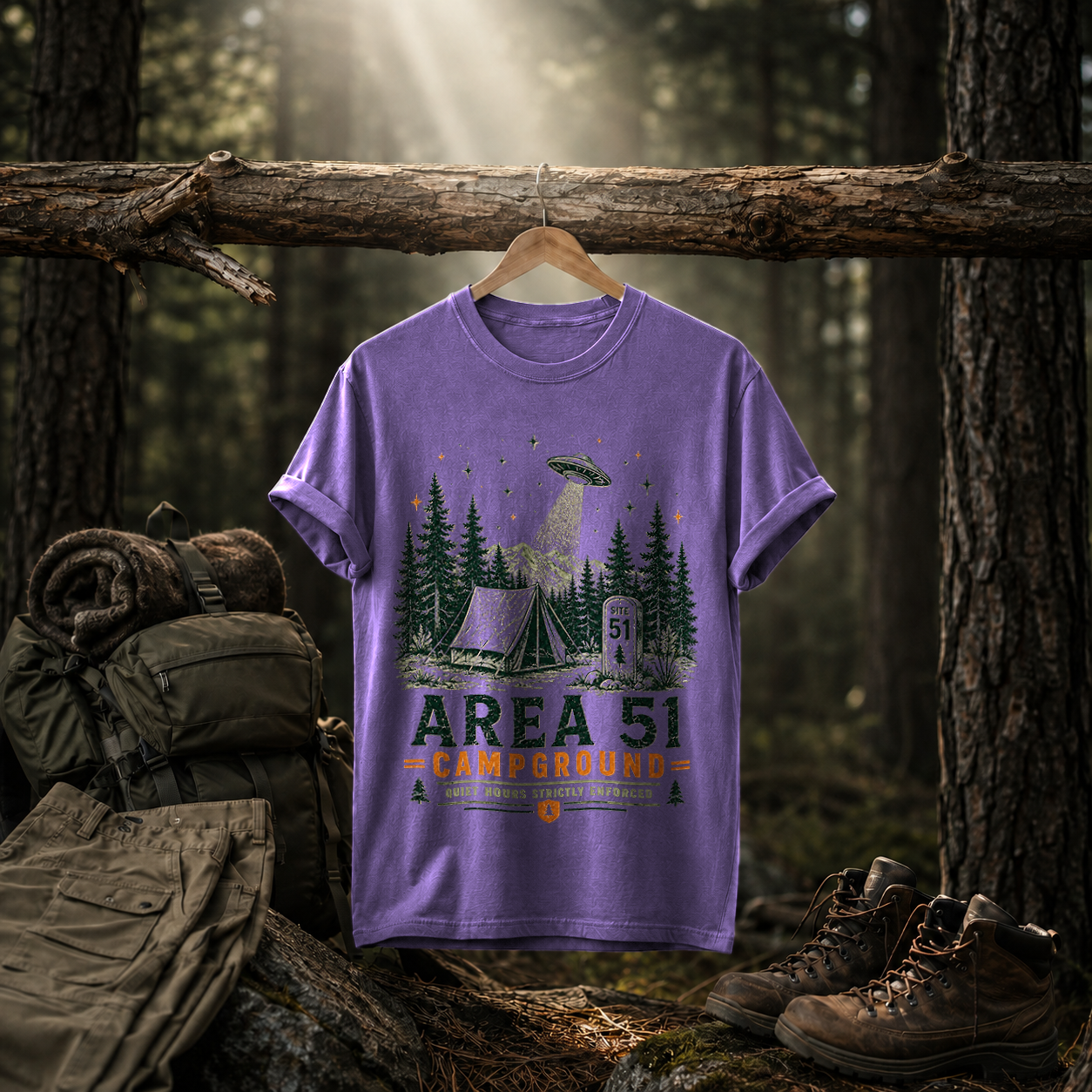 Area 51 Campground Tee