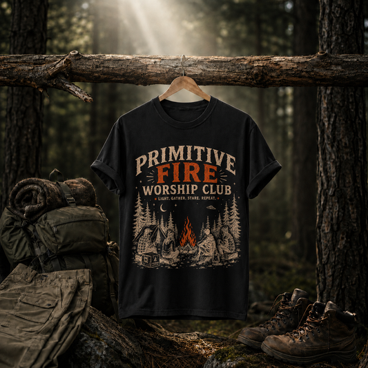 Primitive Fire Worship Club Tee