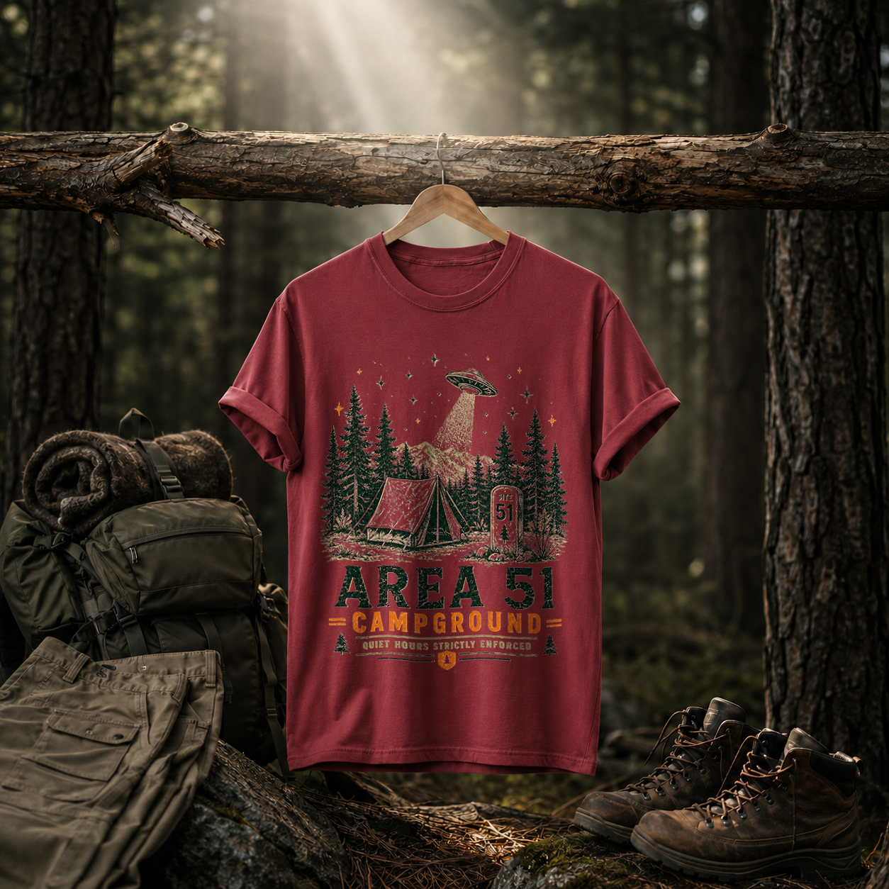 Area 51 Campground Tee