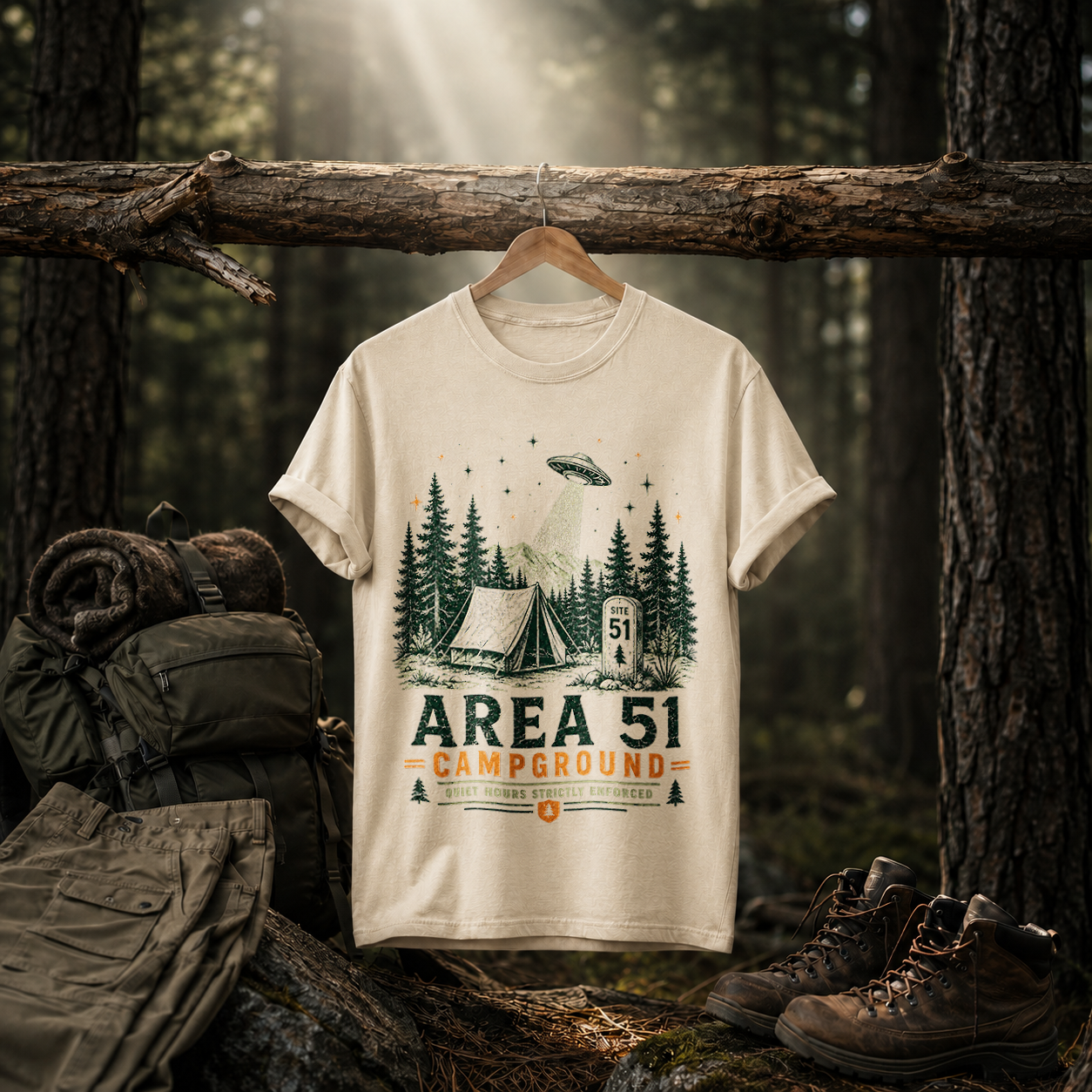Area 51 Campground Tee