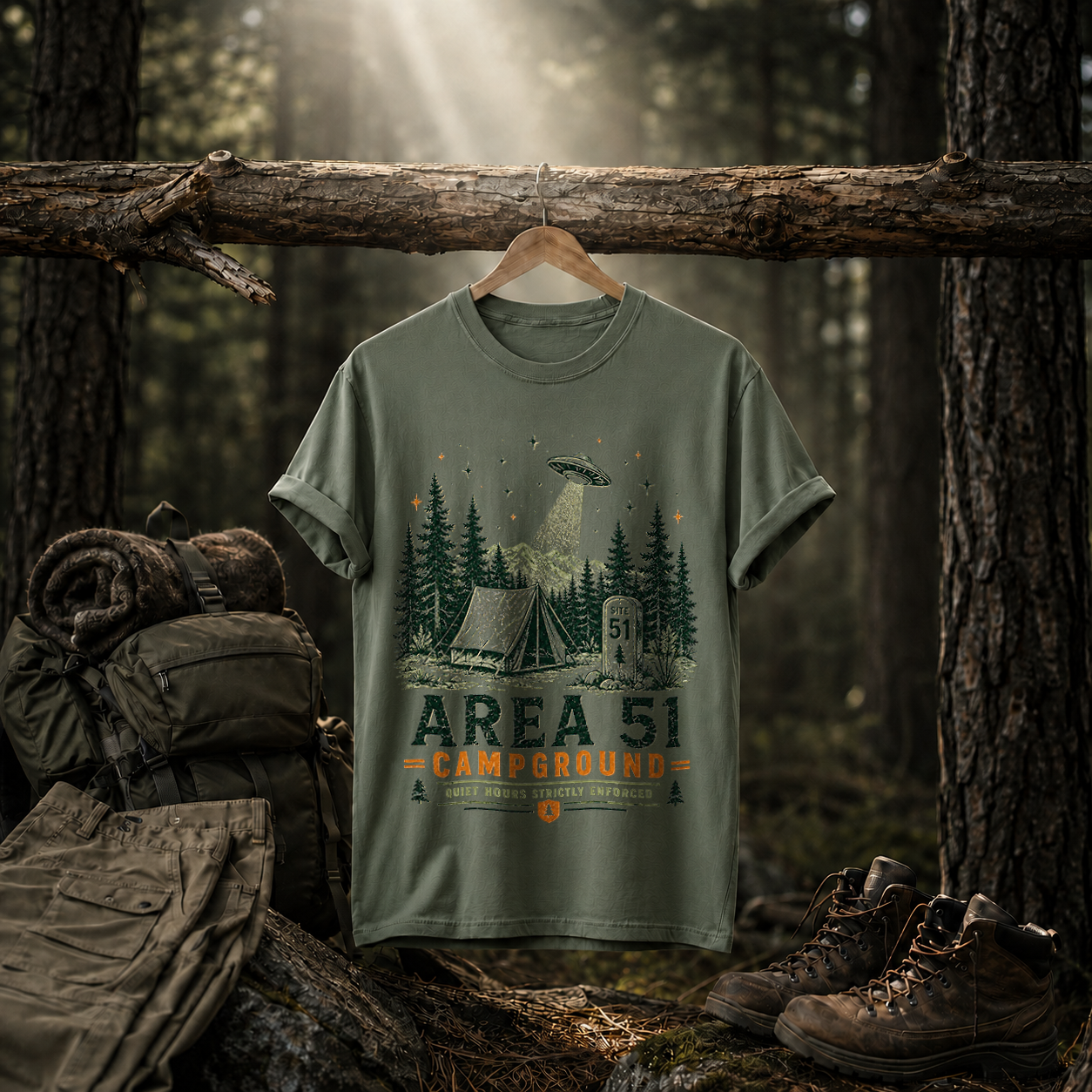 Area 51 Campground Tee