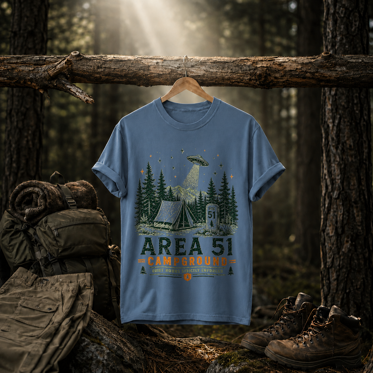 Area 51 Campground Tee