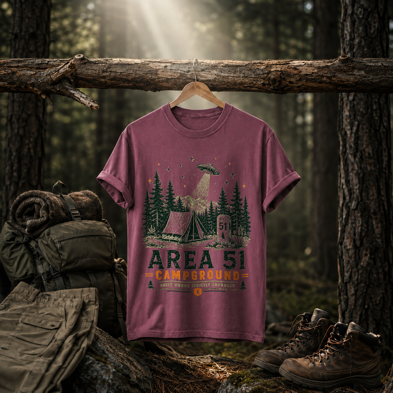 Area 51 Campground Tee