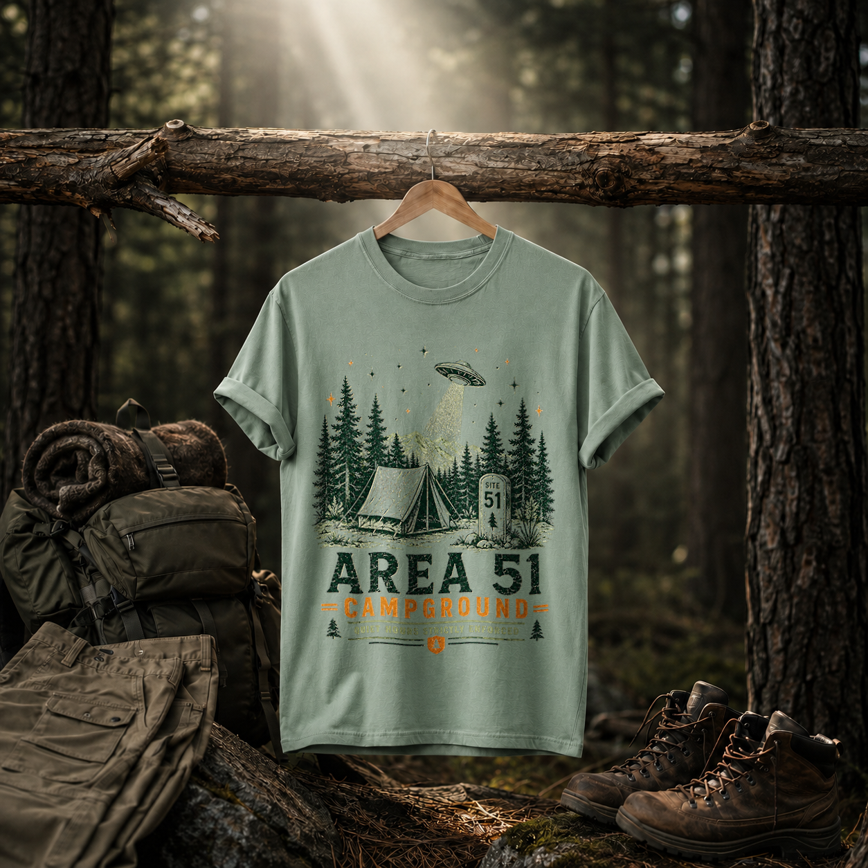Area 51 Campground Tee