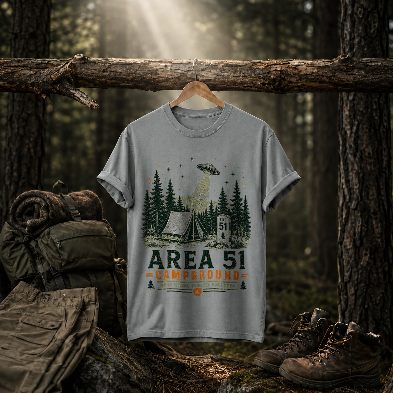 Area 51 Campground Tee