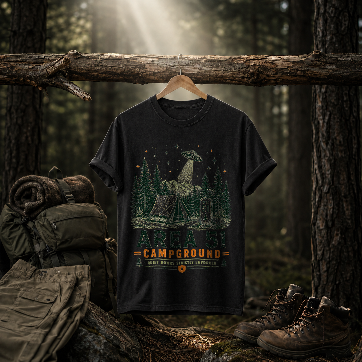 Area 51 Campground Tee
