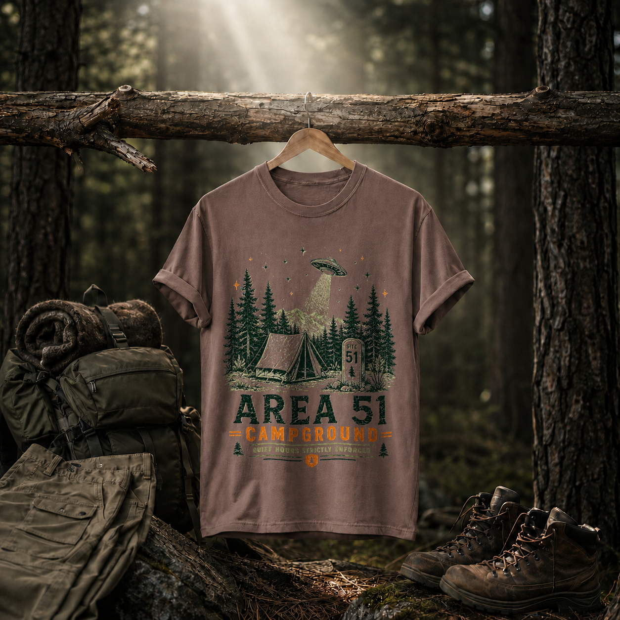 Area 51 Campground Tee