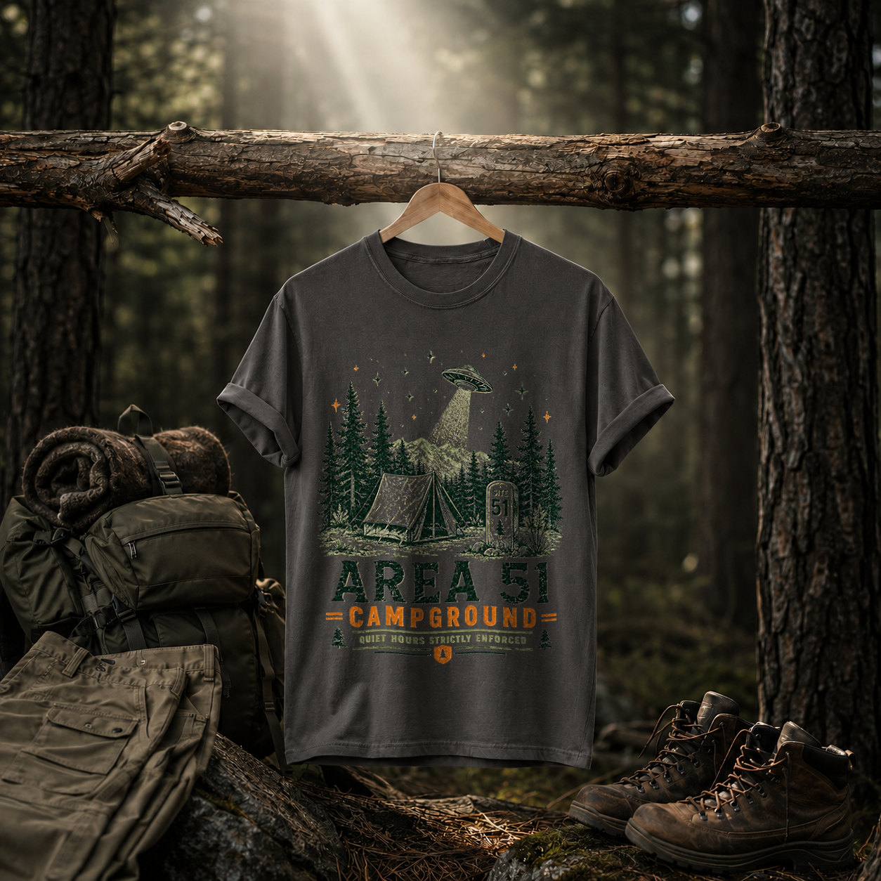 Area 51 Campground Tee