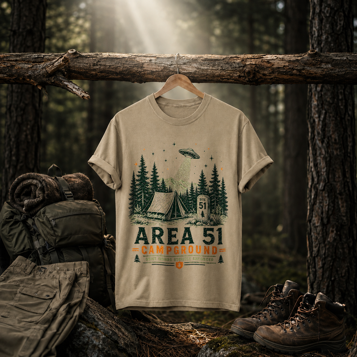 Area 51 Campground Tee
