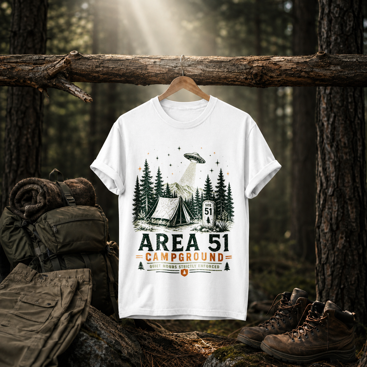 Area 51 Campground Tee